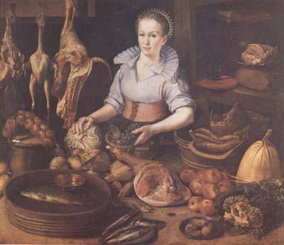 RYCK, Pieter Cornelisz van Kitchen Scene (mk14) oil painting image